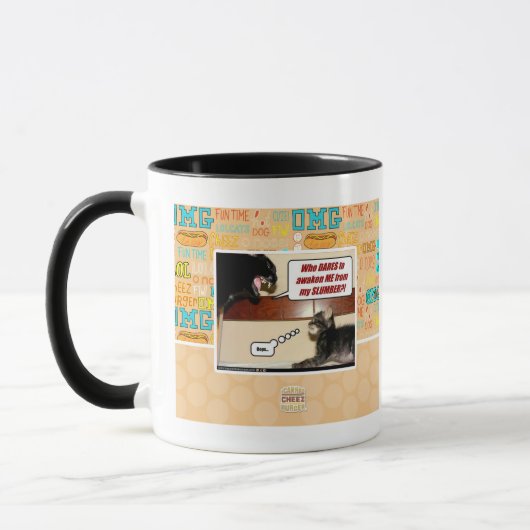 Mug Qui ose me réveiller ? (Gauche)