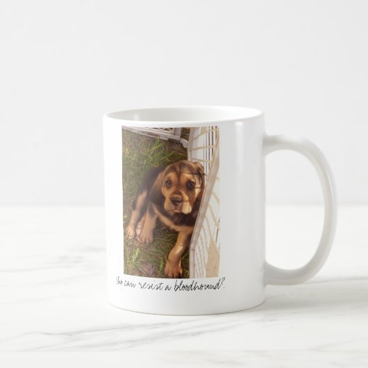 Mug Qui peut résister à un limier ? (Droite)