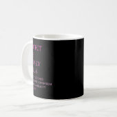 Mug Qui se conforme aux normes de beauté occidentales (Devant gauche)