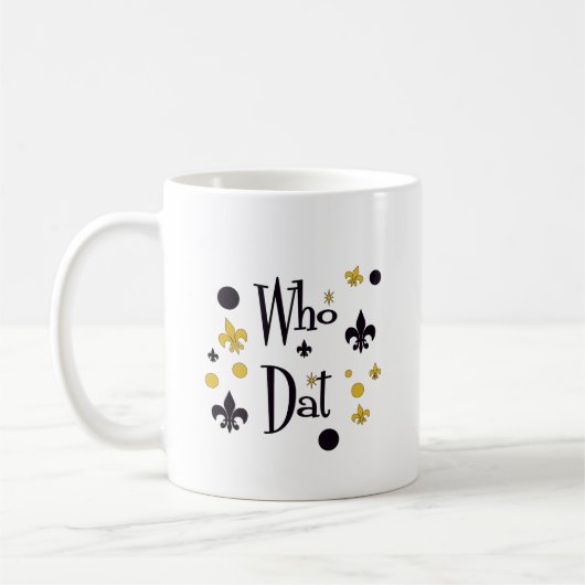 Mug Qui T-shirts de Dat (Gauche)