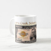 Mug qui veut être des $100.000 l'Aire (Devant gauche)