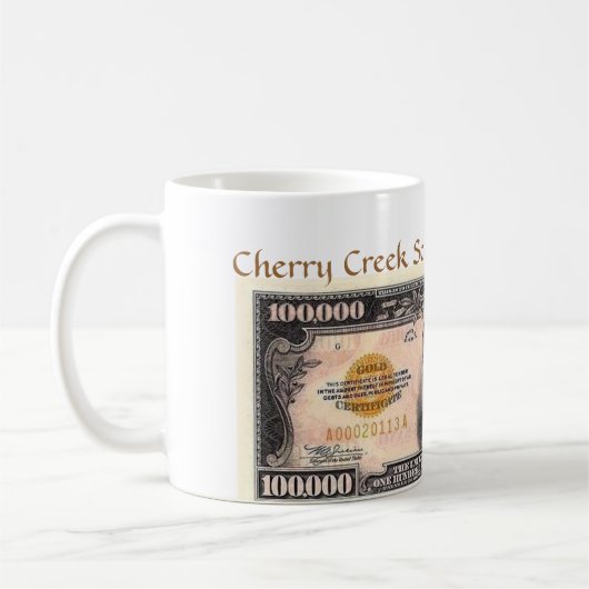 Mug qui veut être des $100.000 l'Aire (Gauche)