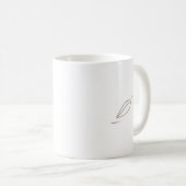 Mug Quiet Leaf (Devant droit)