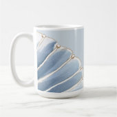 Mug Quiet Tides | Blue Shell Coastal  (Gauche)