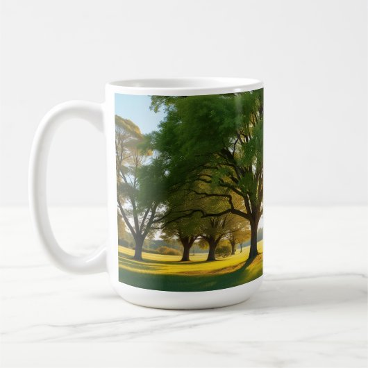 Mug Quiet Time With a Big Tree  (Gauche)