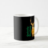 Mug Quietly Healing Minimal Deer Mental Health (Devant droit)