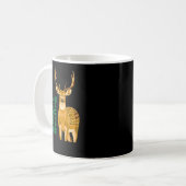 Mug Quietly Healing Minimal Deer Mental Health (Devant gauche)
