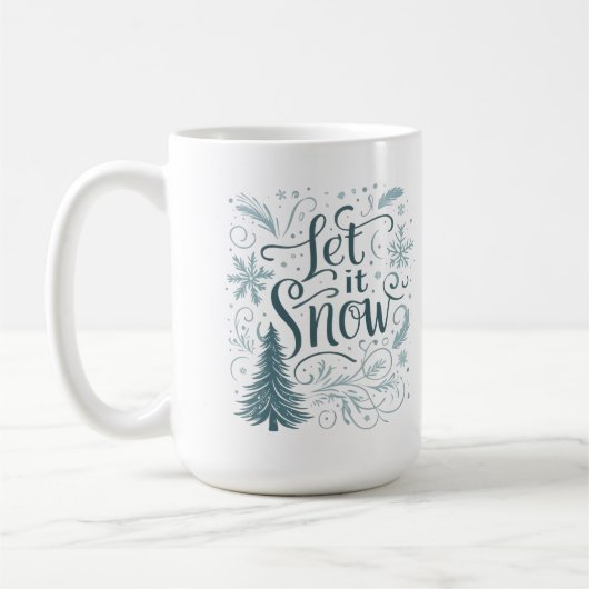 Mug Qu'il neige (Gauche)
