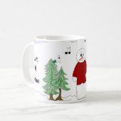 Mug Qu'il neige qu'il neige (Devant gauche)