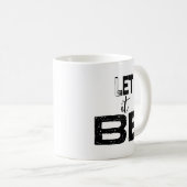 Mug Qu'Il S'Agisse De Citation De Typographie (Devant droit)