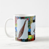 MUG QUILLAGE DE BANDE DULCIMER-BLUEGRASS (Gauche)