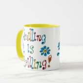 Mug Quilling est excitant (Devant gauche)
