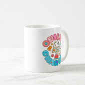Mug Quilté Comme Chargé Drôle Louveur De Quilting (Devant droit)