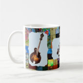 MUG QUILTÉ DE BANDE MANDOLIN-BLUEGRASS (Gauche)