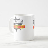 Mug Quilting Is My Superpower Quilting Grandma Shirt (Devant gauche)