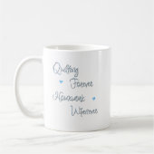 Mug Quiltingforever (Gauche)