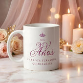Mug Quinceañera Romantic Exquisite Mis XV Spanish 