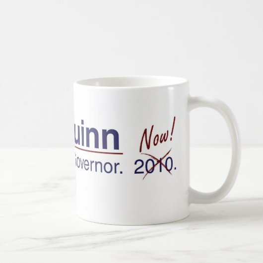 Mug Quinn pour le gouverneur (Droite)