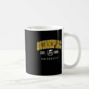 Mug Quinnipiac Arc Collège Vintage Sports sportifs De