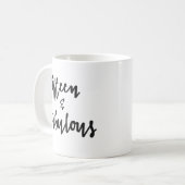 Mug Quinze et fabuleux - Quinceanera 15e Anniversaire  (Devant gauche)