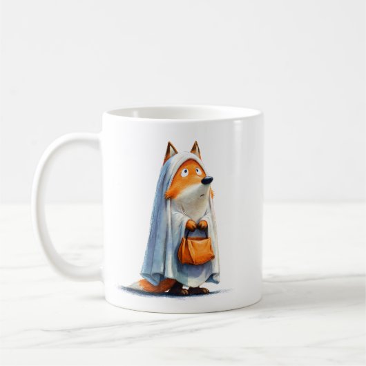 Mug Quirky Halloween Fox (Gauche)