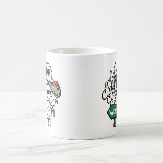 Mug Quitter le travail (Centre)