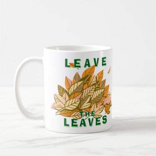 Mug Quitter Les Feuilles (Gauche)