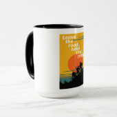 Mug Quittez la route, prenez les sentiers. (Devant gauche)
