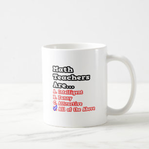 Mug Quiz de l'enseignant des maths...plaisanterie