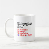 Mug Quiz du photographe...Plaisanterie (Gauche)