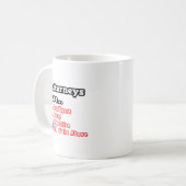 Mug Quiz du procureur...Plaisanterie (Devant gauche)