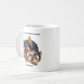 Mug Quoi de mieux qu'un yorkie ? Deux yorkies ! (Devant gauche)