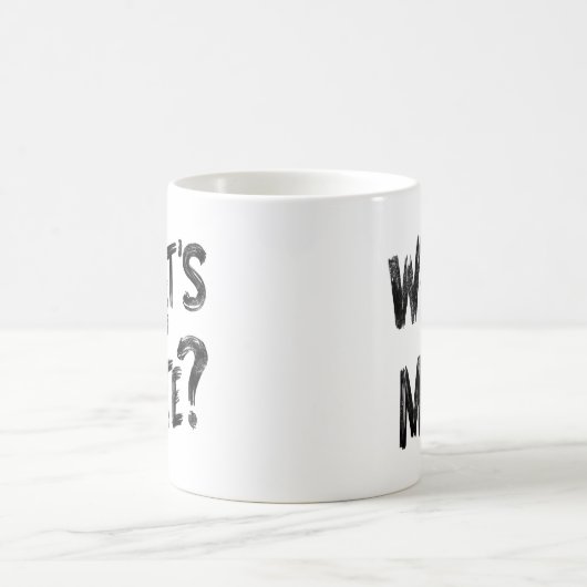 Mug Quoi de neuf ? (Centre)