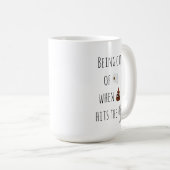 Mug Quoi de pire que - 15 oz. Musique (Devant droit)