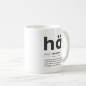 Mug Quoi ? Drôle de formule et définition de l'humour  (Devant droit)