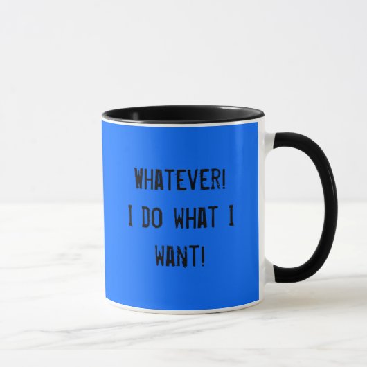 Mug Quoi que ! (Droite)