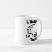 Mug Quoi que je sois en train d'apprendre les (Devant droit)