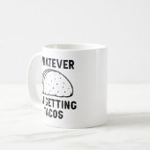 Mug Quoi que je sois en train d'apprendre les (Devant gauche)