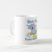Mug Quoi qu'il flotte votre éléphant (Devant gauche)