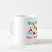 Mug Quoi qu'il Flotte votre poulet 2 (Devant gauche)