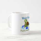 Mug Quoi qu'il flotte votre tortue 2 (Devant gauche)