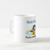 Mug Quoi qu'il flotte votre Zebra 3 (Devant gauche)