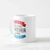 Mug Quoique Retraité (Devant gauche)