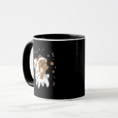 Mug Quokka Llama Christmas Snow Winter Animals (Devant gauche)