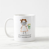 Mug Quolibets de Jenny :  "Aucune mousse ! " (Gauche)