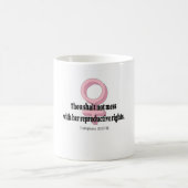 Mug Quota des droits de Funny Womens (Centre)
