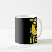 Mug Quote de capture de limaille de banane pour la cap (Devant droit)