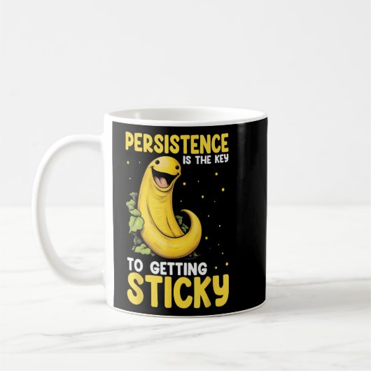 Mug Quote de capture de limaille de banane pour la cap (Gauche)