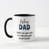 Mug Quote de pêche aux gros poissons (Gauche)