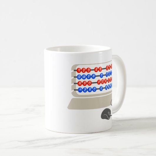 MUG QWERTY AVANT JÉSUS CHRIST (Devant droit)